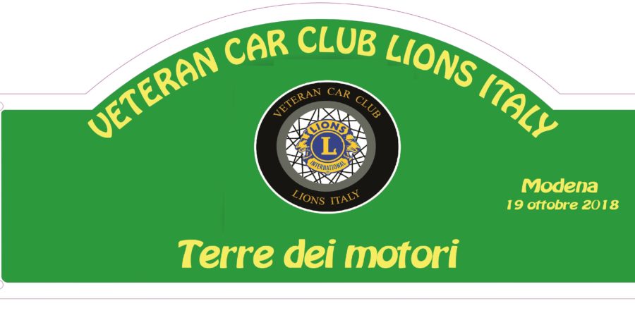 Raduno “Terre dei Motori” – 19 Ottobre 2018