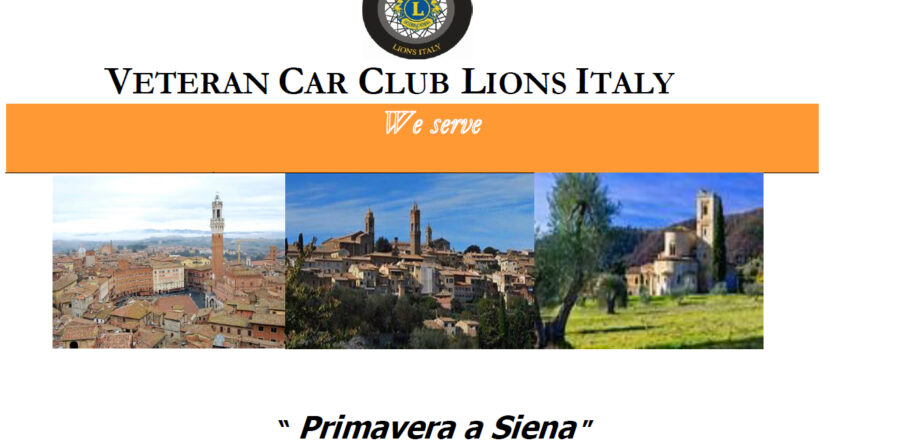 “ Primavera a Siena ” 25 – 27 marzo 2022